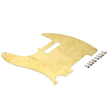 8 Hole TL Guitar Pickguard Stainless Steel Pick Guard Scratchplate for Tele Style Electric Guitar