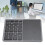 Wireless Numeric Keypad 22 Keys Bluetooth 4.2 2.4G Gray for Laptop/Desktop 1