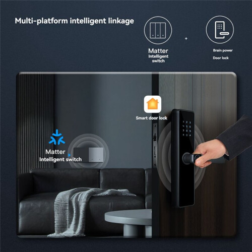 Tuya Matter WiFi   EU Version Button Light  Work with Alexa/ Home/ Home/Smartthings A 2