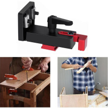 45 T-Track Fence Connector Woodworking Tool Track Miter Stop Sliding Miter Aluminium Chute Connector Gauge Rail Retainer