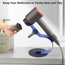 Hair Dryer Stand Desktop Display Stand Suitable for Hair Dryer Accessory Nozzle Storage