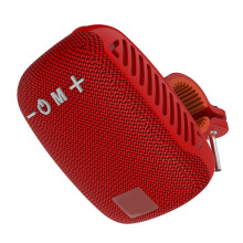Portable Dual Pairing Bluetooth Speaker with FM Radio & 500mAh Battery