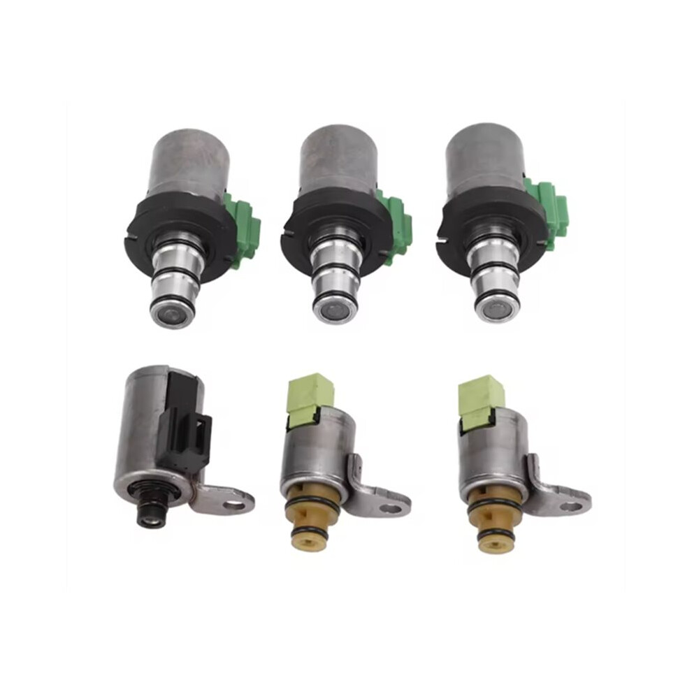 6Pcs Transmission Shift Solenoid Kits For 2 3 5 6 Cx-7 Mpv For Fiesta 2011-2012 Focus 2000-2012 6033072558135