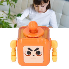 Robot de main relaxant pour enfants, orange, en ABS, soulagement du stress