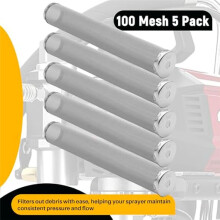 730-067 100Mesh Vloeistofspruitstukfilter, 5 Stuks voor Titan 440, Impact 540, 640, 740, 1040i, 640i, 840i, Elite 2000, PowrPin 3500, 5500