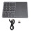 Wireless Numeric Keypad 22 Keys Dual Bluetooth 4.2 & 2.4G Dark Gray 2