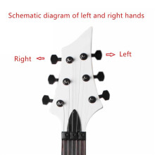 SAPHUE Guitar Locking Tuners ST TL SG LP Electric Guitar Metal Lock String Tuner Winder 1:21 Lock String Tuning Guitars Parts A