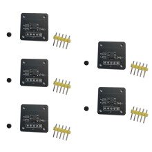 MT6701 Magnetic Encoder Magnetic Induction Angle Measurement Sensor Module 14bit High Accuracy Replaces AS5600 5Set
