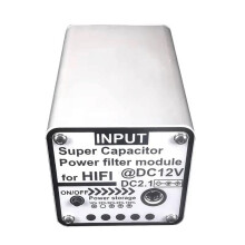 12V3F Version Power Filter DC2.1 Input Output Suitable for HiFi Audio Video Equipment Amp Amplifier
