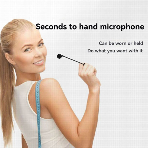 2 In1 Wireless Microphone Headset Transmitter Wireless Headset and Handheld Noise Reduction Mic for Voice Amplifier 1