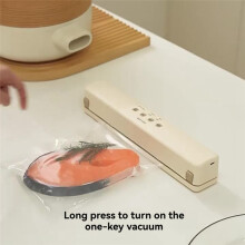Vacuum Food Preservation Sealer with Liquid Crystal Display Automatic Sealing Machine for Food Storage