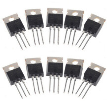 20pcs IRFZ44N IRFZ44 Power Transistor MOSFET N-Channel 49A amp 55V
