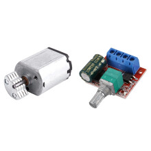 DC1.5V-9V 0.08A 3200RPM Output Speed Vibrating Motor with DC5-35V 5A PWM Motor Speed Controller