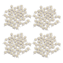 200Pcs 1W Diode High Power Cool White Led Beads 1 Watt Lamp Chip 3V-3.4V
