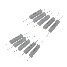10X 10W 20 Ohm 5% Bobinee Ceramique Ciment Resistance 10 Watt