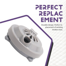 Magnetic Jet BF-004 for LURACO Jet Motor Pedicure Spa Tubs Chair,Contains Propeller and Cover, 4-Pin