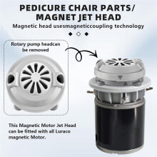 Magnetic Jet  BF-004 for LURACO Jet Motor Pedicure Spa Tubs Chair,Contains Propeller and Cover, 4-Pin