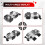 Waterproof Housing Case for  ONE X2, Underwater Dive Protective Shell 40M (131Ft) Aciton Camera Accessories 7