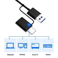 to USB 3.0 Type C USB 3.0 to Adapter for 2.5 3.5 Inch Hard Drive Disk SSD HDD Fit for Windows 7/8/10/11 OSX