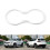 Car Water Cup Frame Center Control Panel Interior Modification Stickers for  Compass 2017-2021 3