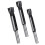Deep Plug Cutter Drill Bit Set Carbon Steel 56mm Cutting Depth Kit for Precision Woodworking 10mm 3