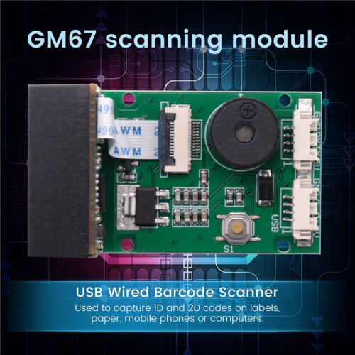 GM67 1D/2D USB UART Barcode Scanner QR Code Scanner Module Reader
