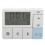 Despertador digital 2xAAA compacto blanco 12/24H 7