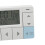 Despertador digital 2xAAA compacto blanco 12/24H 11