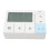 Despertador digital 2xAAA compacto blanco 12/24H 12