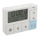 Despertador digital 2xAAA compacto blanco 12/24H 15