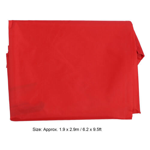 Ersatzdach für 4-Eck-Vordach, 1,9  2,9 m, Rot 1
