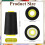 8Pcs Polyester Sewing Thread 40S/2, 3000 Yard Spools for Serger and Sewing Machines, Black & White 7
