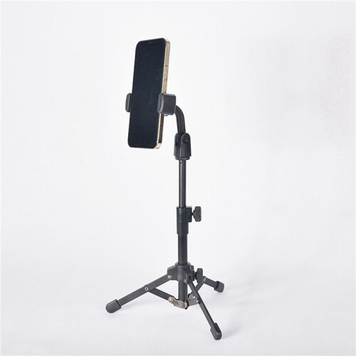 4X  Tabletop Tripod Microphone Mic Stand Holder with 1/4 Inch Threaded for Meetings Lectures Speaking and Ect