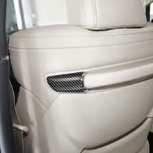 Car  Rear Armrest Trim Sticker  Armrest Trim for  ALPHARD VELLFIRE 30 Series 2016-2022 Carbon Fiber
