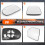 Left Door Wing Side Mirror Glass Heated with Backing Plate for  Compass 2007 - 2017 7