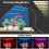 Full Spectrum LED Grow Light with 4 Heads 30W Adjustable Dimmable Timer 1