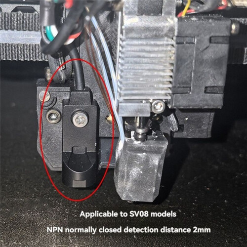 3D Printer Accessories SV08 Extruder Automatic Leveling High-Precision Capacitive NPN Normally Closed Proximity 2
