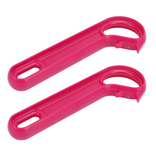 2 Stück lila ABS Ring-Pull-Dosenöffner 15 x 5,4 cm 2