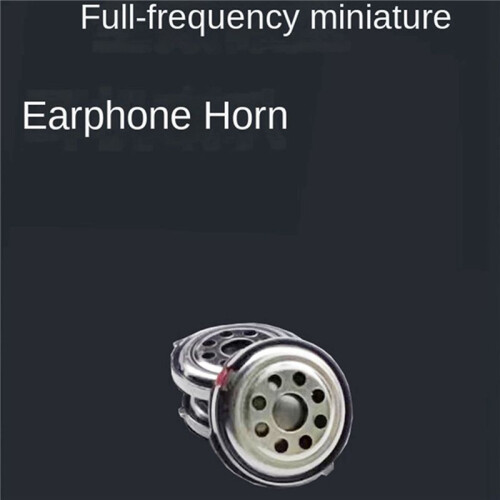 4X Hoofdtelefoon Luidspreker 10mm Luidspreker DIY Hoofdtelefoon Luidspreker Composiet Membraan Luidspreker Hoofdtelefoon Luidspreker Driver