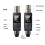 2X UHF Microphone Converter XLR Transmitter Receiver for Dynamic Microphone Guitar Receiver Transmission Adapter 4