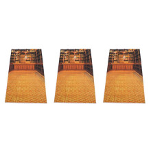 3X Retro Study Library Books Shelf Photography Photo Background Backdrop Prop 3X5FT