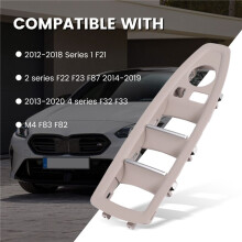 Autobestuurder Zijruit Slot Lift Schakelpaneel Afdekking 51417326362 51417326364 voor 1 2 4 Serie F21 F22 F32 F83 Beige