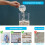 Transparent Rice Dispenser Wall Mounted Rice Storage Containers Kitchen Grain Organizer Sealed Kitchen Storage 7