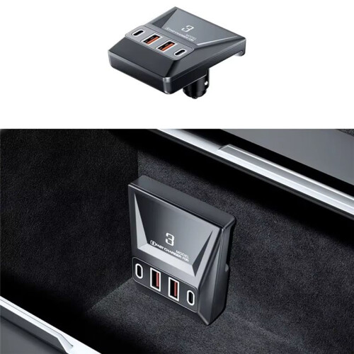 Dock di Espansione per  Model 3 Highland 90W Fast Charging Central Bottom Hide Accendisigari Accessori 1