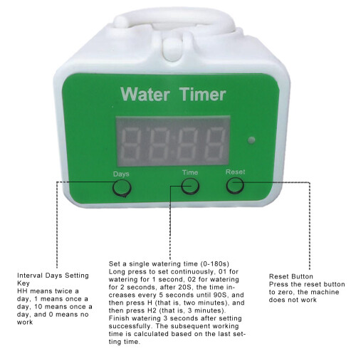Rechargeable Automatic Watering System for 12 Pots 2000mAh 1
