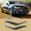 2pair Car Left/Right Inner Door Handle Cover for  X1 E84 2010-2016 Black 6