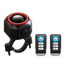 Bicycle Alarm Bike Rear Lamp Burglary Alarm Wireless Anti Theft Vibration Motion Sensor IP65 Waterproof