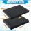 4 Pcs Cuttable Polyurethane Foam Pads Foam Sheets  Foam Tool Box Foam Insert for Cases Packing Padding 7