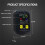 100V-20KV Portable Electrostatic Detector Non-Contact Electrostatic Field Tester Static External Analyzer 6