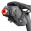 Waterproof  Bicycle Saddle Bag with Reflective Details and Tail Light Hook for Road Bikes,Cycling Storage Accessory 1